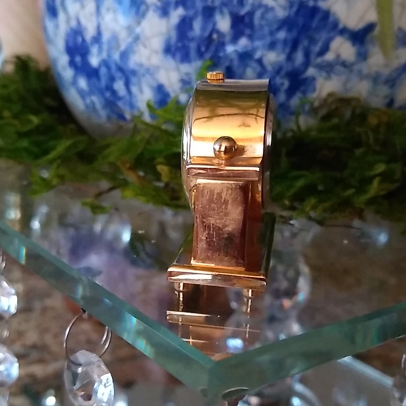 ❤️🥰 miniature clock, brass - Picture 3 of 4